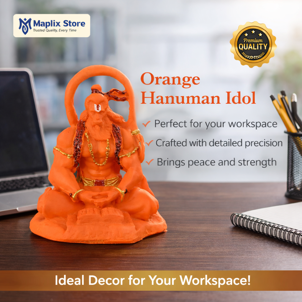 lord hanuman ji murti (orange) lord hanuman ji murti (orange)