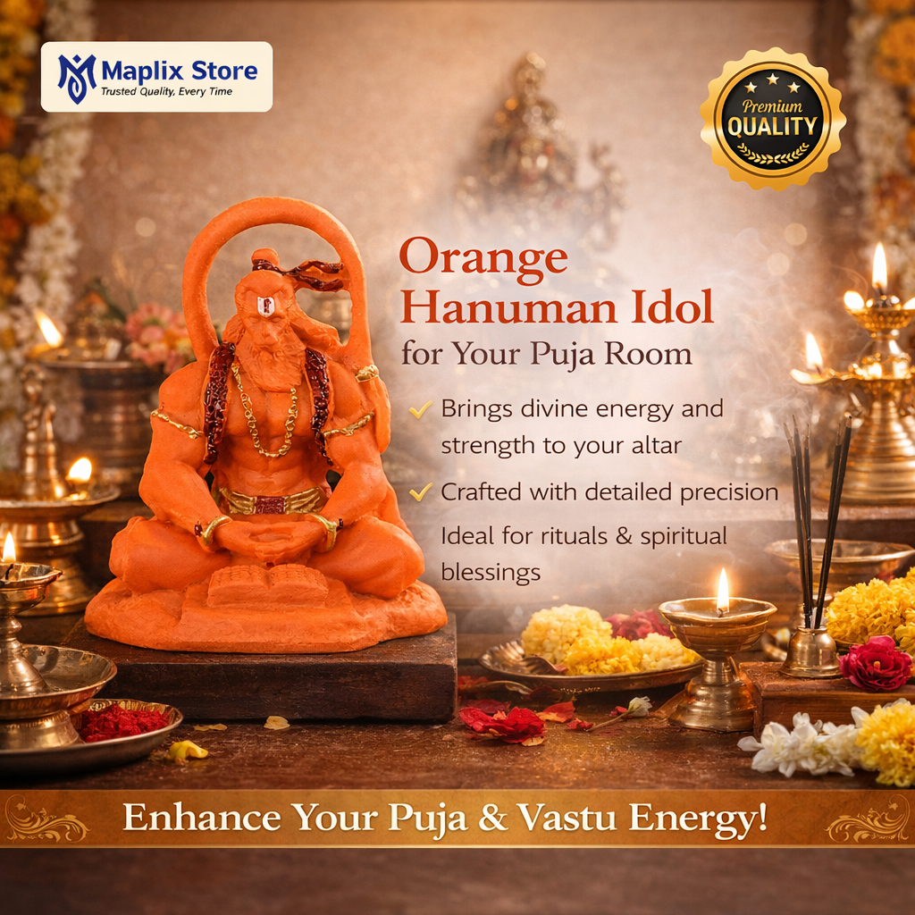 lord hanuman ji murti (orange) lord hanuman ji murti (orange)