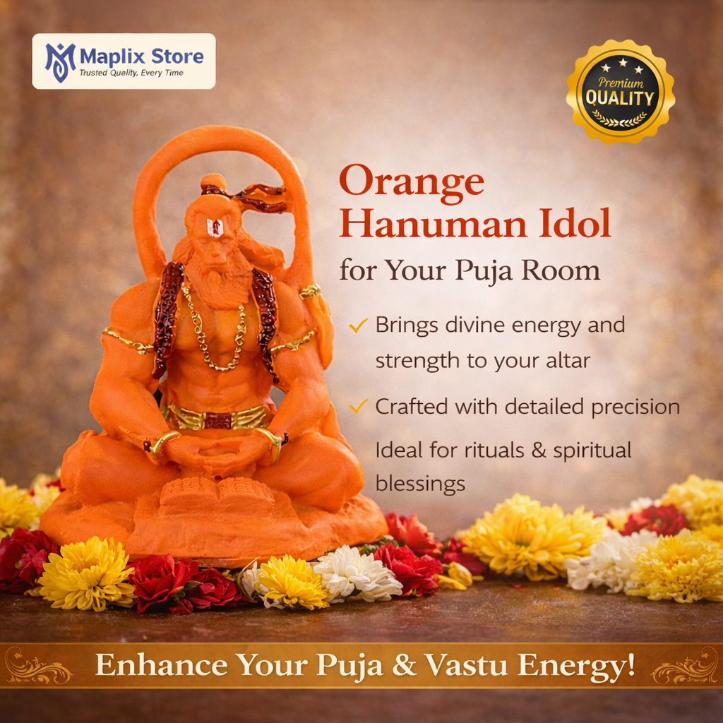 lord hanuman ji murti (orange) lord hanuman ji murti (orange)